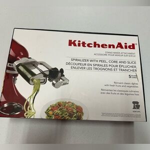 KitchenAid Spiralizer Attachment with 5 Blades for Stand Mixer